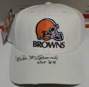 Mike McCormack Autograph Hat Signed Cleveland Browns Cap Hall of Fame HOF AUTO - Picture 1 of 2