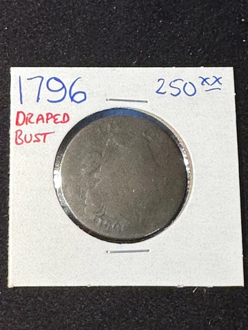 1796 DRAPED BUST LARGE CENT Cover