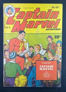 Captain Marvel Adventures (1941) #48 GD+ (2.5) C. C. Beck Fawcett Publications - Imagen 1 de 2