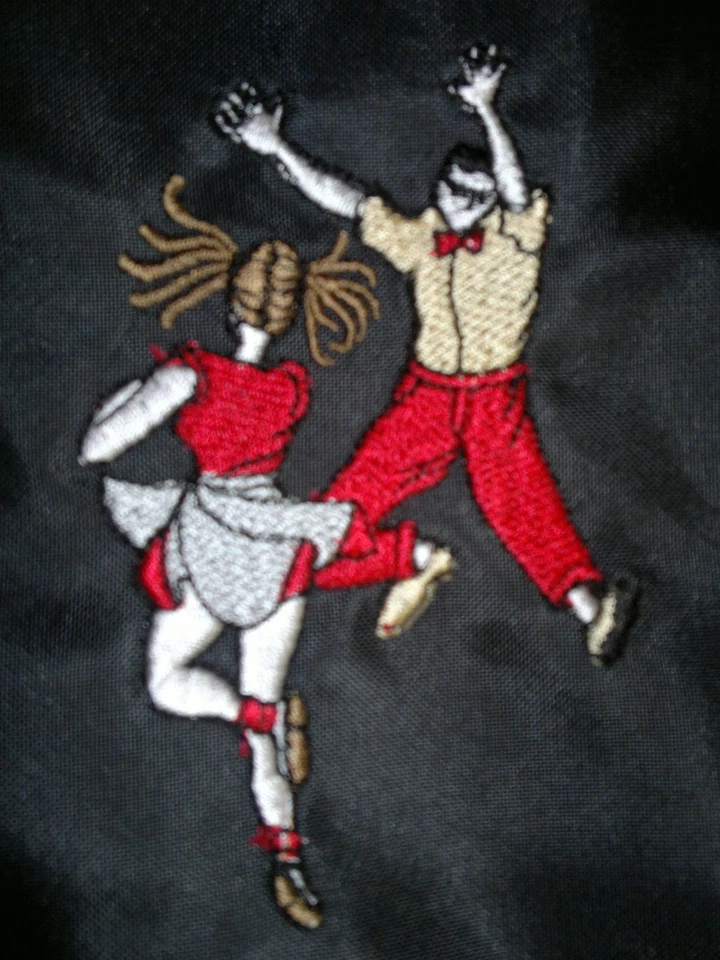 BAG BASE Personalised Rock n Roll/ Jive/Jitterbug Dance Shoe/School/PE Drawstring Bag