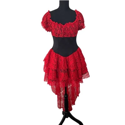 Vestido Dreamgirl Pirate Wench Feminino Renda Fada Grunge Caprichoso Tamanho G Romântico - Imagem 1 de 4