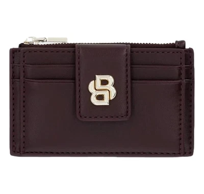 Portatarjetas BOSS para mujer B ICON 50552234 rojo caoba Foto 1 de 4