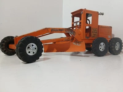 Vintage Tonka State Highway Dept. Road Grader 975 Pressed Steel 16" Inch - Image 1 of 4