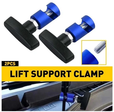2X Braçadeira de suporte de haste de elevação para capô de motor de carro suporte de choque ferramenta de retenção - Imagem 1 de 4