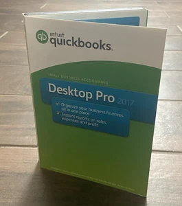 INTUIT QUICKBOOKS DESKTOP PRO 2017 - PRE-OWNED - Picture 1 of 6