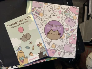 Pusheen the Cat's Guide to Everything & Coloring Book by Claire Belton Brand New - Picture 1 of 6