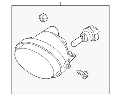 Conjunto de faros antiniebla originales Nissan 26150-ZQ00A Foto 1 de 3