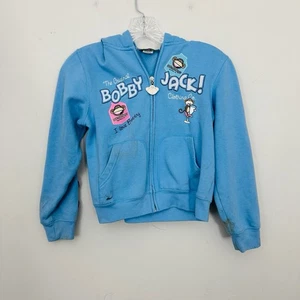 Chaqueta Bobby By Bobby Jack Y2K Azul Cremallera Completa Niñas Talla M - Imagen 1 de 10