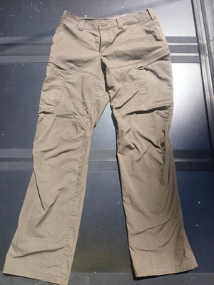 Pantalones tácticos 5.11 para mujer 10 regular caqui cargo Foto 1 de 4