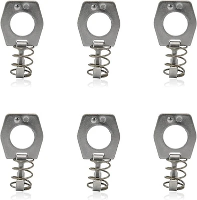 RVPNR 6 Pieces Water Heater Cam Lock, Metal Water Heater Door Latch, RV Camper Hot Wat