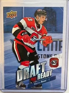 2019-20 UD CHL Hockey - Marco Rossi #DR-7 - DRAFT READY (Multiple Qty.) - Picture 1 of 2