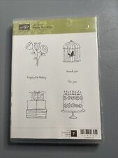 Stampin' Up! Happy Moments Stamp Set Used