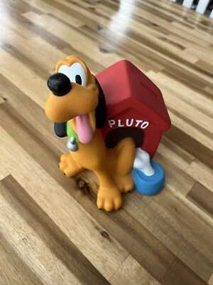 DISNEY ~Vintage ~PLUTO DOG HOUSE BANK~ - Image 1 of 4