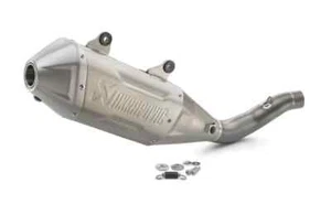 Akrapovic "Slip-on Line" Muffler 350/450 SX-F/XC-F 23-24 OEM# A48005979000 - Picture 1 of 12