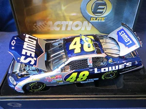 Jimmie Johnson #48 Lowes 2003 1/24 Color Chrome Elite 689/804 Chevy Monte Carlo - Picture 1 of 12