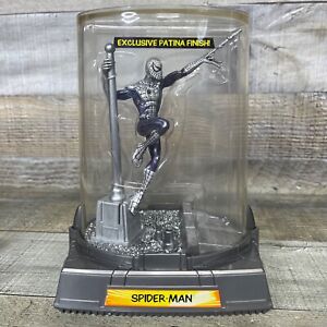 Spiderman Statue Diecast Titanium Series Figure Patina