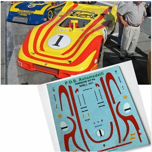 decalcomanies calcas 1:43 slot porsche 917 spider PA SHELL 1971 scala 1/43 - Picture 1 of 2