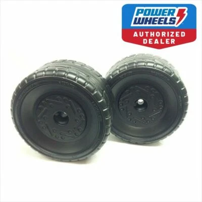 Power Wheels P8812 Barbie Mustang 2 ruedas 1 rueda izquierda y 1 derecha Foto 1 de 3