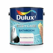 Dulux Easycare Bathroom Soft Sheen Paint Walls &Ceilings Pure Brilliant White 1L