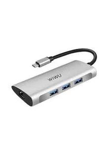 WiWU Usb C Hub 6 in 1 - Picture 1 of 4