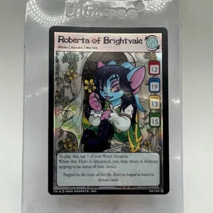 NM Neopets Roberta of Brightvale 23/150 Darkest Faerie Ultra Rare 2005 TCG - Picture 1 of 2
