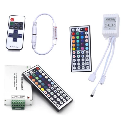 11/44 Key RF Wireless Remote Control Dimmer Switch For 5050 3528 LED Strip Light - Image 1 of 4