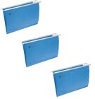 200 x Foolscap Blue Suspension A4 Files Tabs Inserts Document Cabinet Organizer