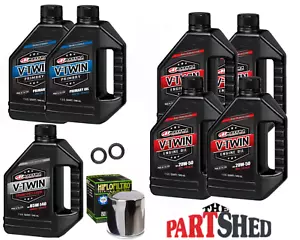 Oil Change Kit for V-Twin Full Syn. Harley Davidson Road King (1999-2022) - Picture 1 of 5