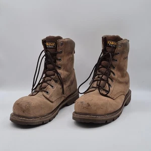 Carolina Work Boots Mens Size 9 2E Steel Toe EH Oil Resistant Leather CA9525 - Picture 1 of 13