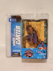 VINCE CARTER 2nd Edition McFarlane NBA Series 7 Toronto Raptors PURPLE Jersey - Picture 1 of 5