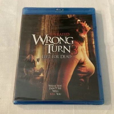 Wrong Turn 3: Left for Dead (Blu-ray Disc, 2009) *Brand New Sealed* - Image 1 of 3