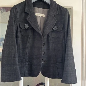Gerard Darel Black Check black Skirt Suit Two Piece - Picture 1 of 13