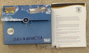 Murder Mystery Party Case Files Crime Investigation Death in Antarctica 2022! - Picture 1 of 3