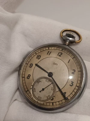 Reloj Bolsillo Vintage URSS ZIM ChK-6 MUY RARO Reloj Soviético Año 1947 Foto 1 de 4