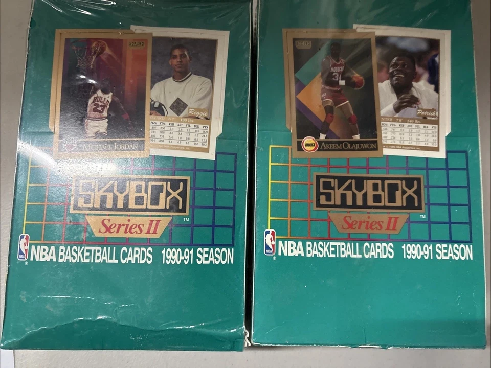 1990-91 SkyBox NBA Basketball Cards Series 2 * Factory Sealed Box 36 Packs Lot 2 - Изображение 1 из 4