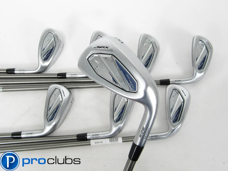MIZUNO JPX 925 HOT METAL HL IRONS 5-PW,GW,SW AEROTECH STEELFIBER i70 SENIOR -1" - Image 1 of 4
