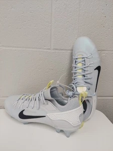 Botines para hombre talla 11 Nike Huarache 9 Elite Low SE LAX lacrosse azul blanco negro - Imagen 1 de 11