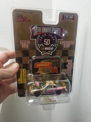 Campeones de carreras Nascar 1998 oro 1:64 Derrike Cope #30 Gumout Grand Prix Foto 1 de 2
