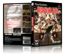 Resident Evil CUSTOM PS1 Replacement  Cover art & Case only.