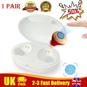 Advanced Mini Digital Rechargeable Hearing Aids for Seniors w/ Noise Cancelling - Picture 1 of 18