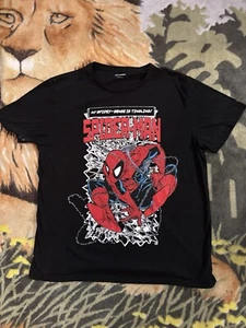 Todd Mcfarlane Spider-Man # 1 T Shirt Sz Large Men’s Colored Edition Marvel 1991 - Picture 1 of 7