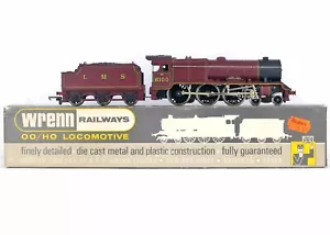 Vintage WRENN OO/HO W2260 4-6-0 ROYAL SCOT LMS MAROON #6100 - Picture 1 of 9
