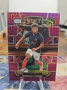 KINGSLEY COMAN 2023-24 Panini FIFA Select TERRACE PURPLE MOJO PRIZM France #82 - Picture 1 of 2