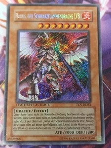 Hours, Der Schwarzflammendrache LV8 EEN-DESE1 Secret Rare Deutsch VG YUGIOH - Bild 1 von 3