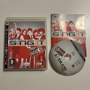 Disney Sing It - High School Musical 3 Senior Year PlayStation 3 PS3 With Manual - Picture 1 of 5
