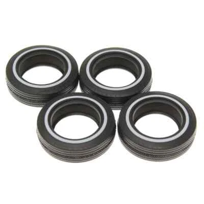 1/10 LOW RIDER White Wall TIRES 56mm (4PCS) #RER14654 - Image 1 of 4