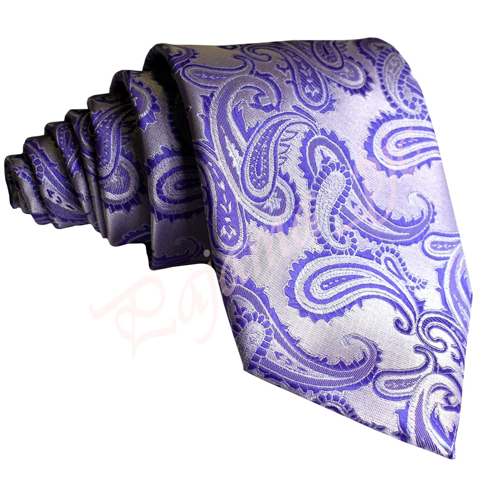 Nuevo Para hombres Microfibra Autoatado Cuello Corbata Paisley Boda Fiesta Baile de graduación Formal Foto 1 de 1