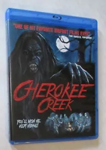 Cherokee Creek Blu Ray 2019 Bigfoot Horror Movie Gore Scream Team Releasing OOP - Picture 1 of 5