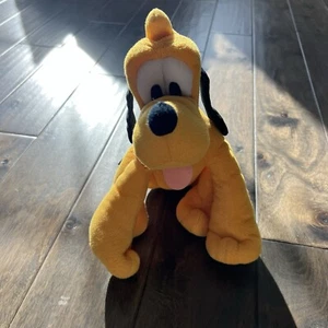 Disney Pluto 11' Tall Plush Toy Factory New with Tag Stuffed Animal - Picture 1 of 6