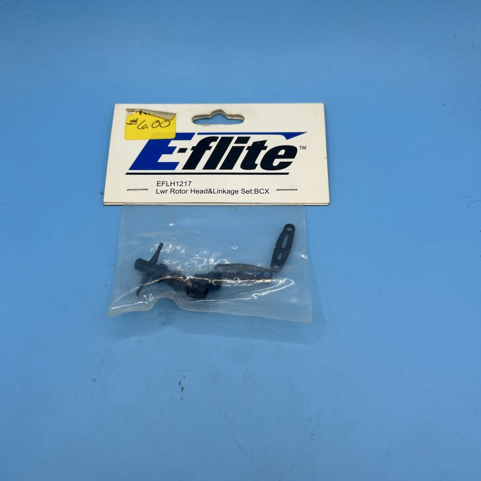 Eflite Eflh1217 lwr rotor head & Linkage  set bcx e flite B25 - Image 1 of 1